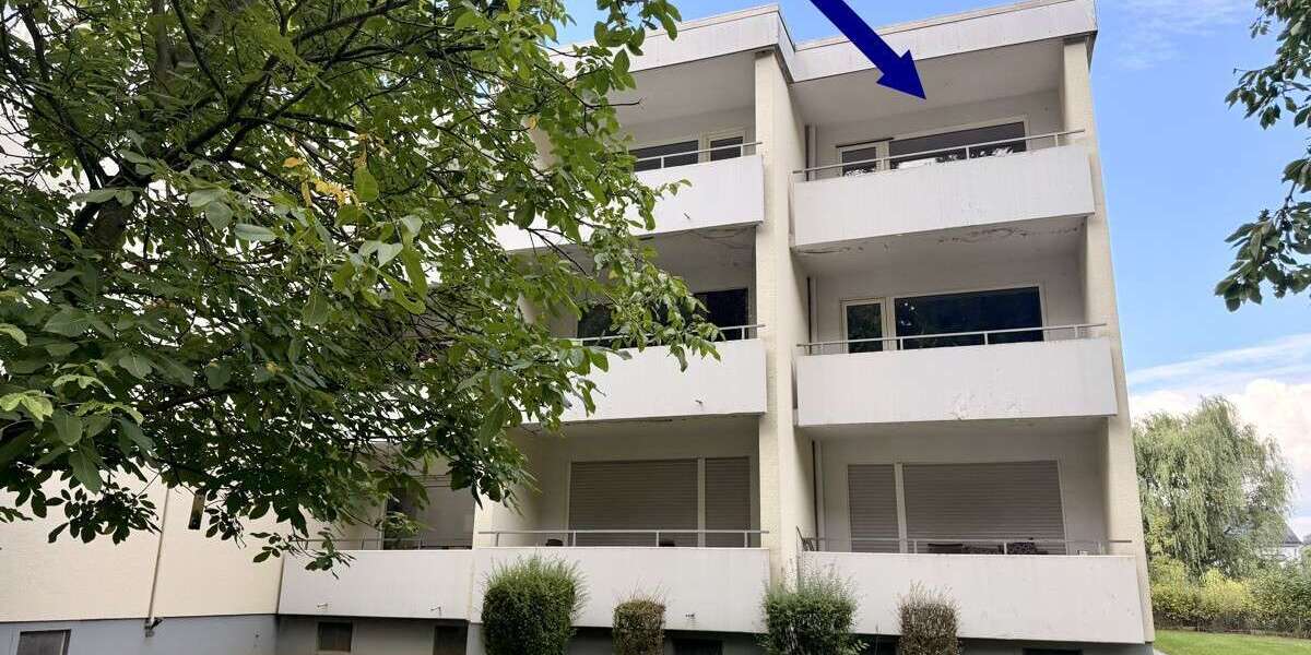 Etagenwohnung Bielefeld Schildesche - 2 Zimmer, 61 m&sup2;, 510&euro; | Angebot:27323868